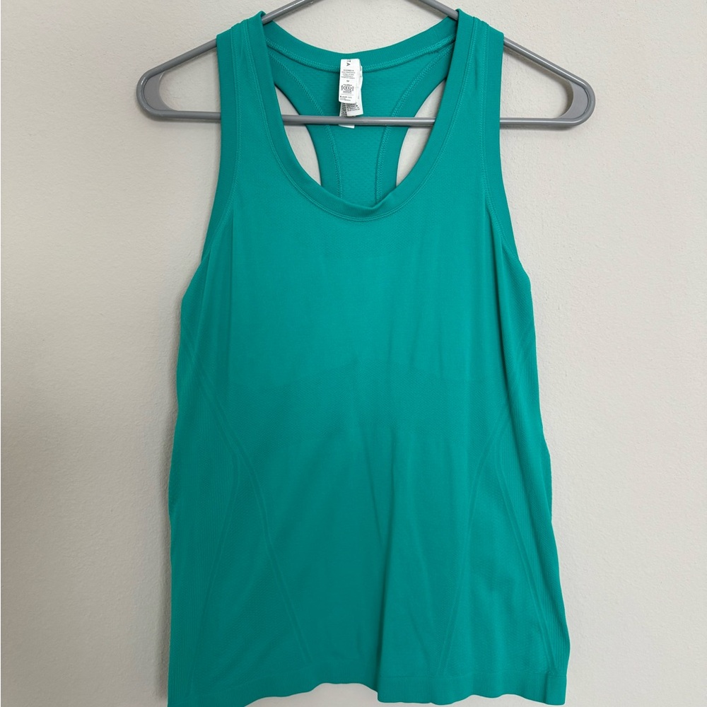 Athlete Momentum Tank Top Green Medium